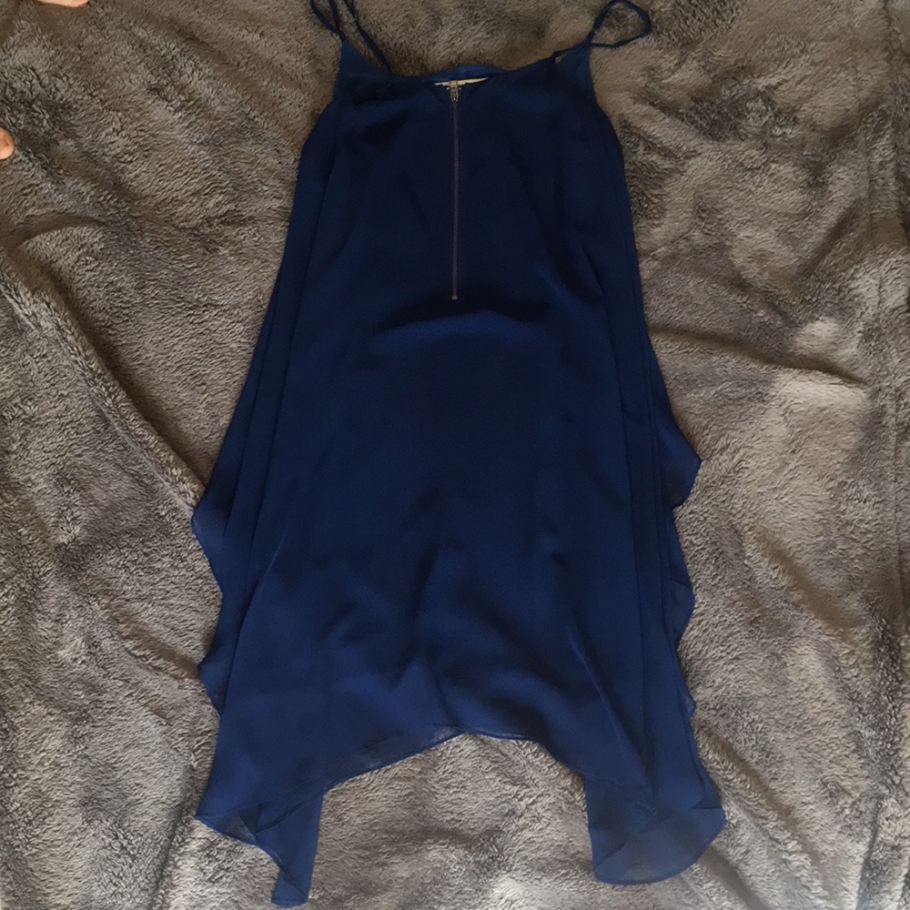 Blue dress